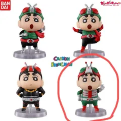 クレヨンしんちゃん 仮面ライダー フィギュア ガチャ