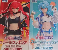 ぶいすぽっ！　スケールフィギュア　猫汰つな＆白波らむね