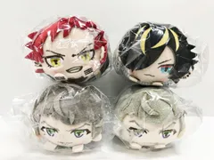 33.【袋未開封】Bad Ass Temple もちころりん ぬいぐるみマスコット 4種セット/ 波羅夷空却 四十物十四 天国獄 ▲◆