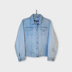 トミーヒルフィガー ビックロゴ デニム ジャケット M