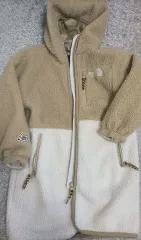THE NORTH FACE ザノースフェイス 뽀글이 フリース ジャケット アイボリー/ベージュ 120