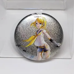 鏡音リン 缶バッジ イラストレーター by iXima piapro BP.2014 JAPAN