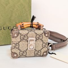 GUCCI AirPods Pro ケース バンブー ショルダー グレー - メルカリ