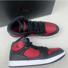 ジョーダン ACCESS ブラック/レッド スニーカー 280mm