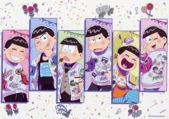 【中古】雑貨 集合(ヨコ) A3ビジュアルパネル 「おそ松さんのWEBくじ 第18弾 『SUGAR POP BIRTHDAY!』」 B賞