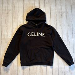 極美品✨CELINE センターロゴパーカー ブラック L 確実正規品 - メルカリ
