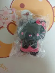 (正規品)ハローキティ ぬい キーホルダー ガチャ ブラックキティ
