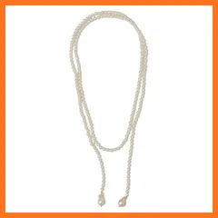 【新品】 [シップス フォー ウィメン] SHIPS for women ネックレス 淡水 バロック パール ラリエット ネックレス レディース 319200551 オフホワイト ONE SIZE 1