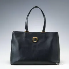 美品✨フルラ ビジネス トートバッグ レザー ベルヴェデーレ A4 肩掛け 黒