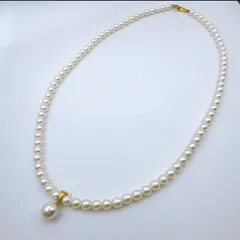 田崎真珠ネックレスk18