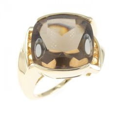 希少！カレンウォーカー チェッカーボードリング 9金 9ct