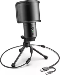 【中古】PCハード FIFINE USBコンデンサーマイク[K683A]