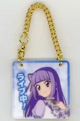 【中古】キーホルダー 氷上スミレ 「アイカツ!×プリパラ THE MOVIE -出会いのキセキ!- プレートチャーム」 劇場グッズ