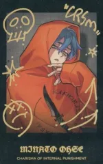 【中古】キャラカード 湊大瀬(ブラック) 「祝2周年 カリスマカフェ＠Mixalive TOKYO トレーディングチェキ風カード vol.2」