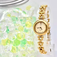 【新品電池】SEIKO セイコー ALBA アルバ 1Pカラーストーン レディース 腕時計 ゴールド V232-0810 921073