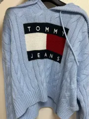 トミーヒルフィガー ニット フーディー XS