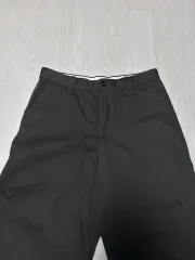 UNIQLO ユニクロ ワイドフィット チノパンツ ダークブラウン 88サイズ