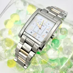 【新品電池】SEIKO セイコー lk ルキア 5Pダイヤ シェル レディース 腕時計 レクタンギュラー シルバー 7N82-0DK0 872531