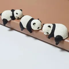 WHOsleepingパンダフィギュアガチャ3種セット