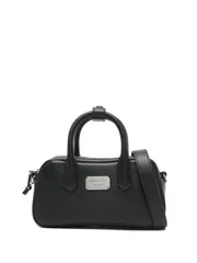 EMPORIO ARMANI SMALL LEATHER BOWLING BAG 送料無料