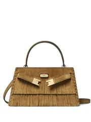 TORY BURCH LEE RADZIWILL SUEDE LEATHER MINI BAG 送料無料