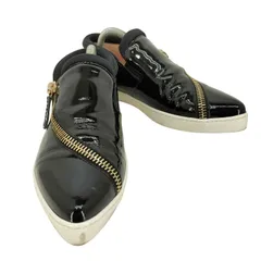 フルラ FURLA SPY エナメル レザー ジップ デザイン スニーカー レディース 表記無 