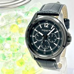 美品箱付き COACH コーチ腕時計 メンズ CA1332951750ブラック COACH コーチ腕時計 メンズ CA1332951750ブラック - メルカリ