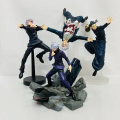 呪術廻戦 FIGURIZMα 無量空処 Grandista 五条悟 夏油傑 フィギュア 4体 まとめ セット / SEGA プライズ