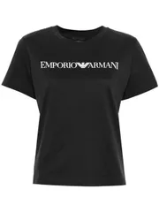 EMPORIO ARMANI ロゴ コットン Tシャツ 送料無料