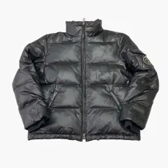 Calvin Klein Jeans  カルバン クライン　ダウンジャケット 黒 M〜L 　ロゴ　アウター　メンズ　に