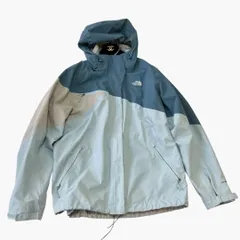 ノース フェイス HyVent マウンテンパーカー XL 刺繍ロゴ　テック