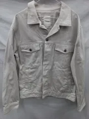 TOPTEN10 クリーム デニム ジャケット (男110)