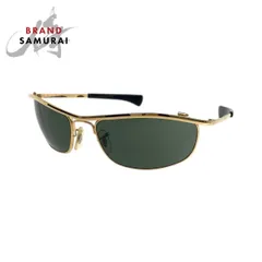 美品 Ray-Ban レイバン ヴィンテージ ボシュロム オリンピアン ゴールド グリーン メタル B&L サングラス メガネ 男女兼用 メンズ 506760【中古】