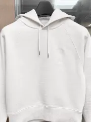 アミ レディース 톤온톤ハート フーディー Tシャツ 白 S