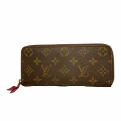 ルイ・ヴィトン(Louis Vuitton) ルイ・ヴィトン 長財布 モノグラム ポルトフォイユクレマンス M60742 ブラウン フューシャレディース