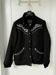 リーバイス ブラック ウェスタン ジャケット