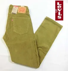 ※木271新品▼ リーバイス Levi's 505 レギュラーストレート コーデュロイパンツ W28 L32 ロングパンツ Levi's ストレッチ