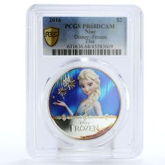 2020年 ディズニー アナと雪の女王 ニュージーランド 2ドル銀貨 - メルカリ