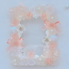 ホイップデコ トレカケース｢さくらまつり🌸オレンジ㉚｣