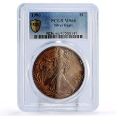 2021年製 アメリカイーグルウォーキングリバティ1型銀貨 1オンス 5枚