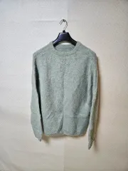 ザラ ミント色 アルパカ パーカ XL