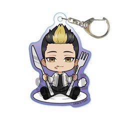 [New/Official] Tokyo Revengers_Gochikyara Acrylic Keychain/Shuji Hanma Official Goods - Colleize