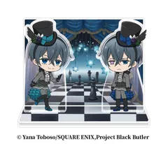 【新品/公式】黒執事 -緑の魔女編-_ジオラマアクリルスタンド 2.シエル・ファントムハイヴ&もう一人のシエル・ファントムハイヴ 公式グッズ colleize