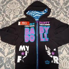 【未使用*タグ付】BABYDOLL ベビードール リバーシブル　フリース　アウター　パーカー　130