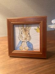 ピーターラビット シャドウ ボックス 額縁デコパージュ イギリス製