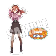 【新品】 アクリルスタンド -ベストショットを探る三玖- 五等分の花嫁 倉庫