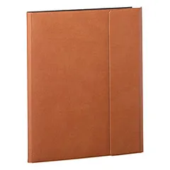 【新品・5営業日で発送】レイメイ藤井 ビジネスノートカバー B5サイズ ピタッとスマートに閉じてスリムに持ち歩くビジネスノートカバー ブラウ...