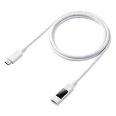 【新品・5営業日で発送】ELECOM エレコム USB Type-C延長ケーブル／USB PD240W／1m／ホワイト(MPA-CCWE10WH)