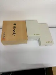 香蘭社 金ミル花丸紋 ポット型急須 湯呑揃 蓋付き湯呑 茶托付き 共箱付きのサムネイル