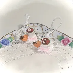 ぬいぐるみ用ヘッドドレス　ハートホットチョコレート